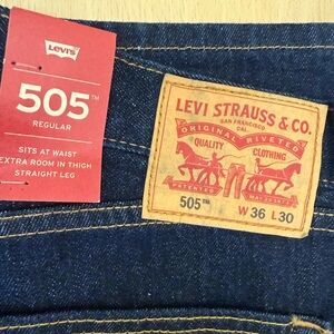 Levi's 505 Regular Fit Jeans